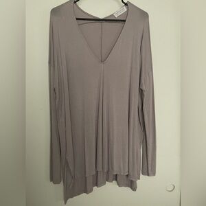 Long Sleeve, Vneck Shirt